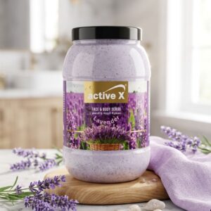 ACTIVE X FACE & BODY ALOE VERA SCRUB - 4Kg