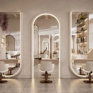 Miroir Arche Lumineux LED (Coiffure / Maquillage)